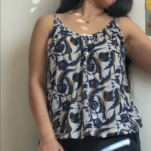 H&M Paisley Top